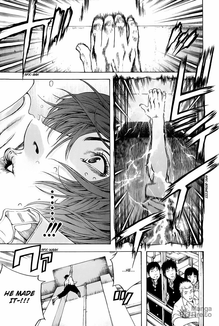 The Climber (Kokou no Hito) Manga Chapter 1 page 36 - School Building Ascension scene