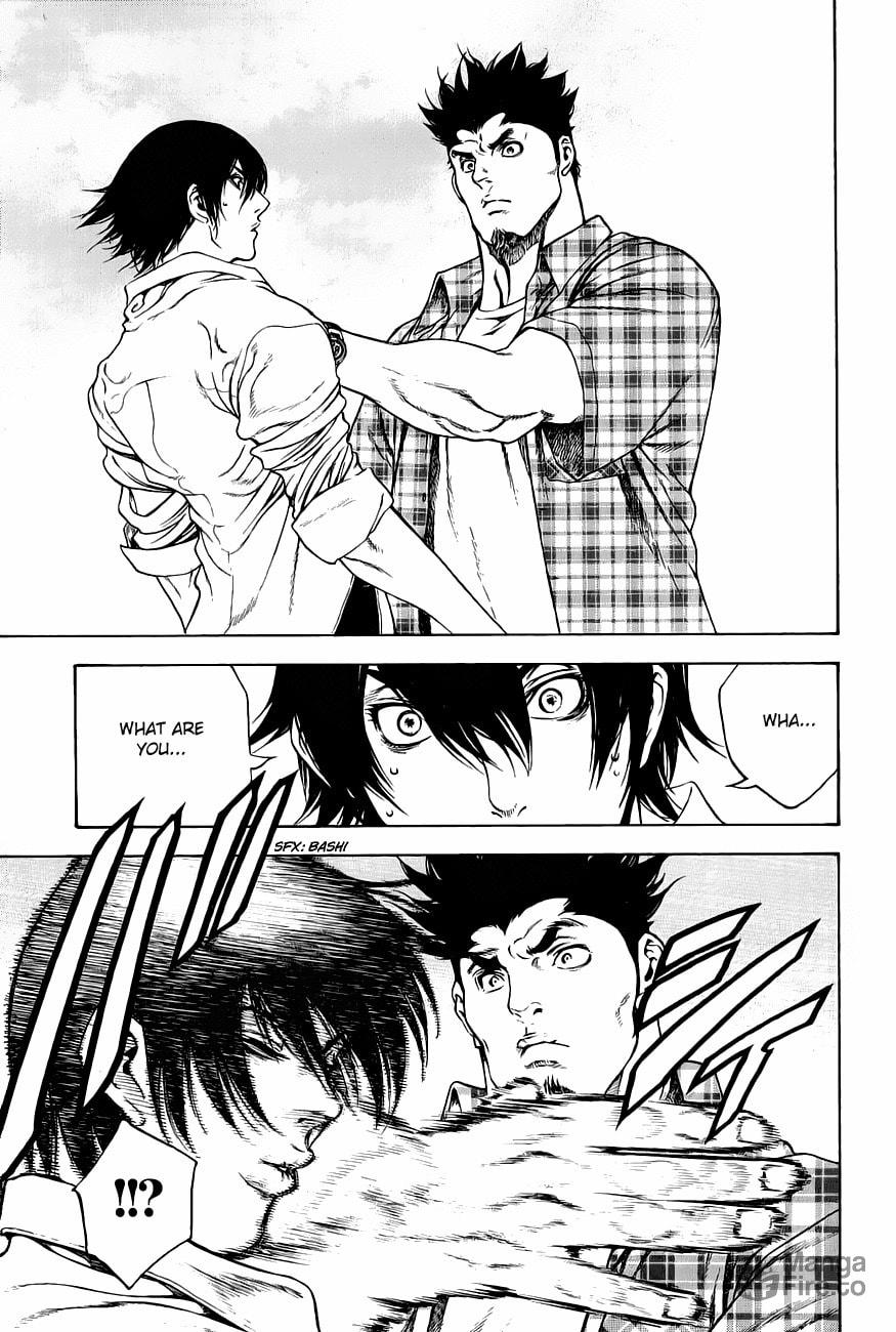 The Climber (Kokou no Hito) Manga Chapter 1 page 42 - School Building Ascension scene