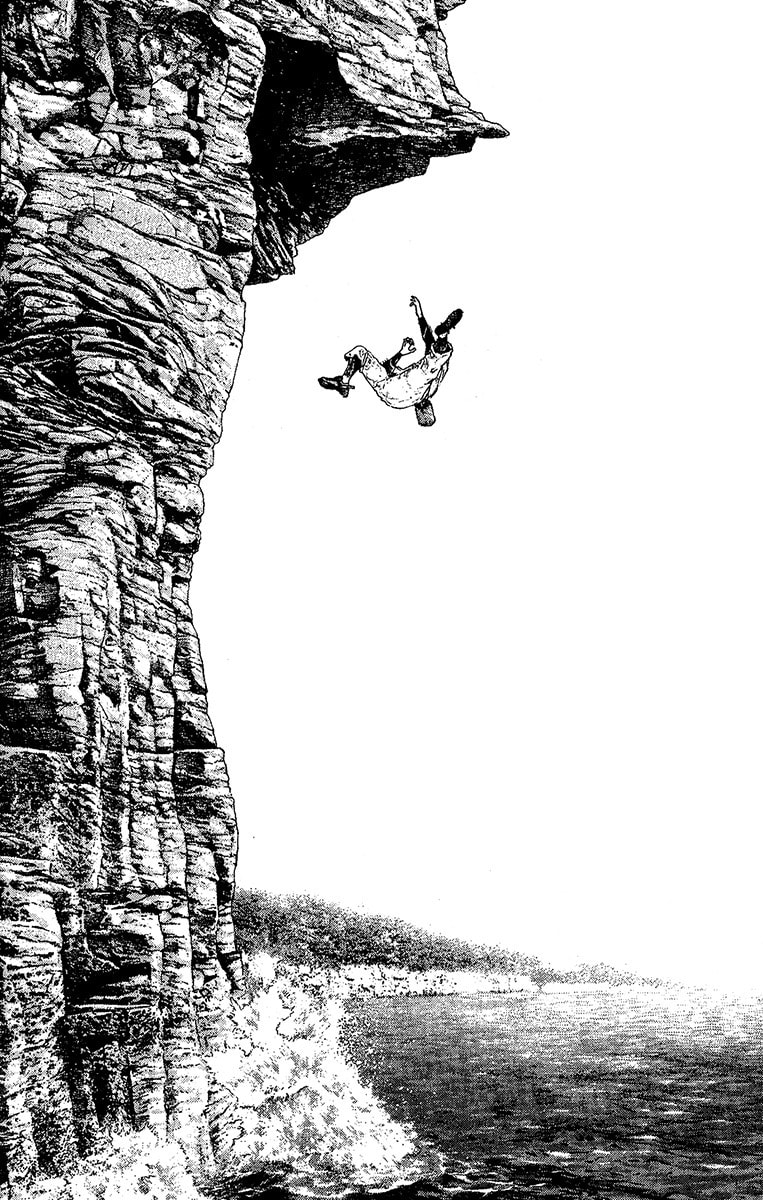 The Climber (Kokou no Hito) Manga Chapter 100 page 16 - Blue Impulse scene