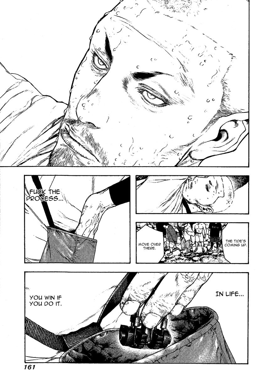 The Climber (Kokou no Hito) Manga Chapter 100 page 19 - Blue Impulse scene