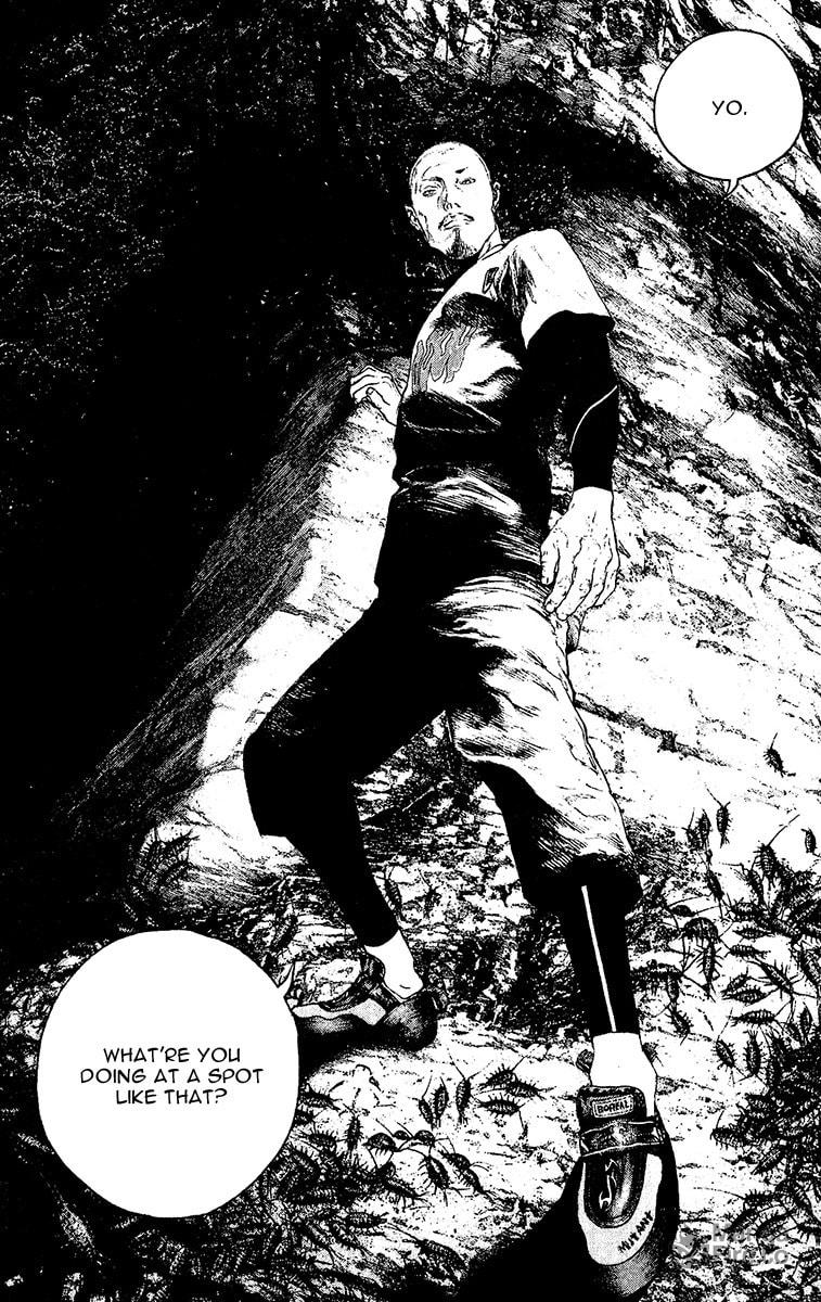 The Climber (Kokou no Hito) Manga Chapter 103 page 24 - Heaven and Earth scene
