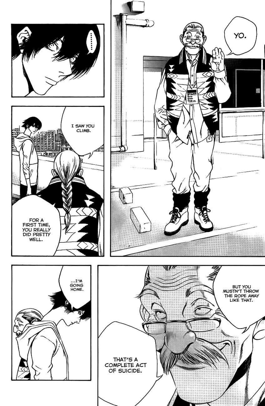 The Climber (Kokou no Hito) Manga Chapter 11 page 4 - Seeking Independent Action scene