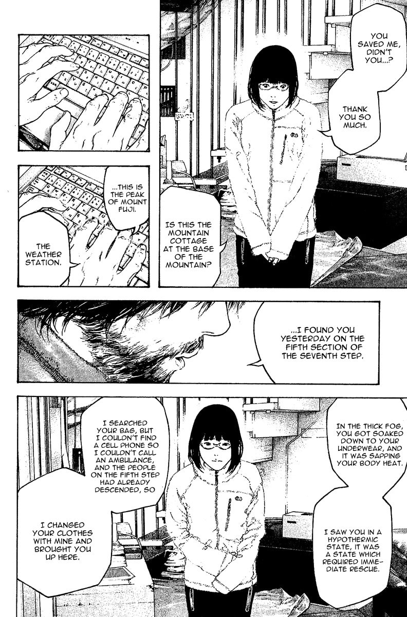 The Climber (Kokou no Hito) Manga Chapter 112 page 8 - Immortal Solo Climber scene