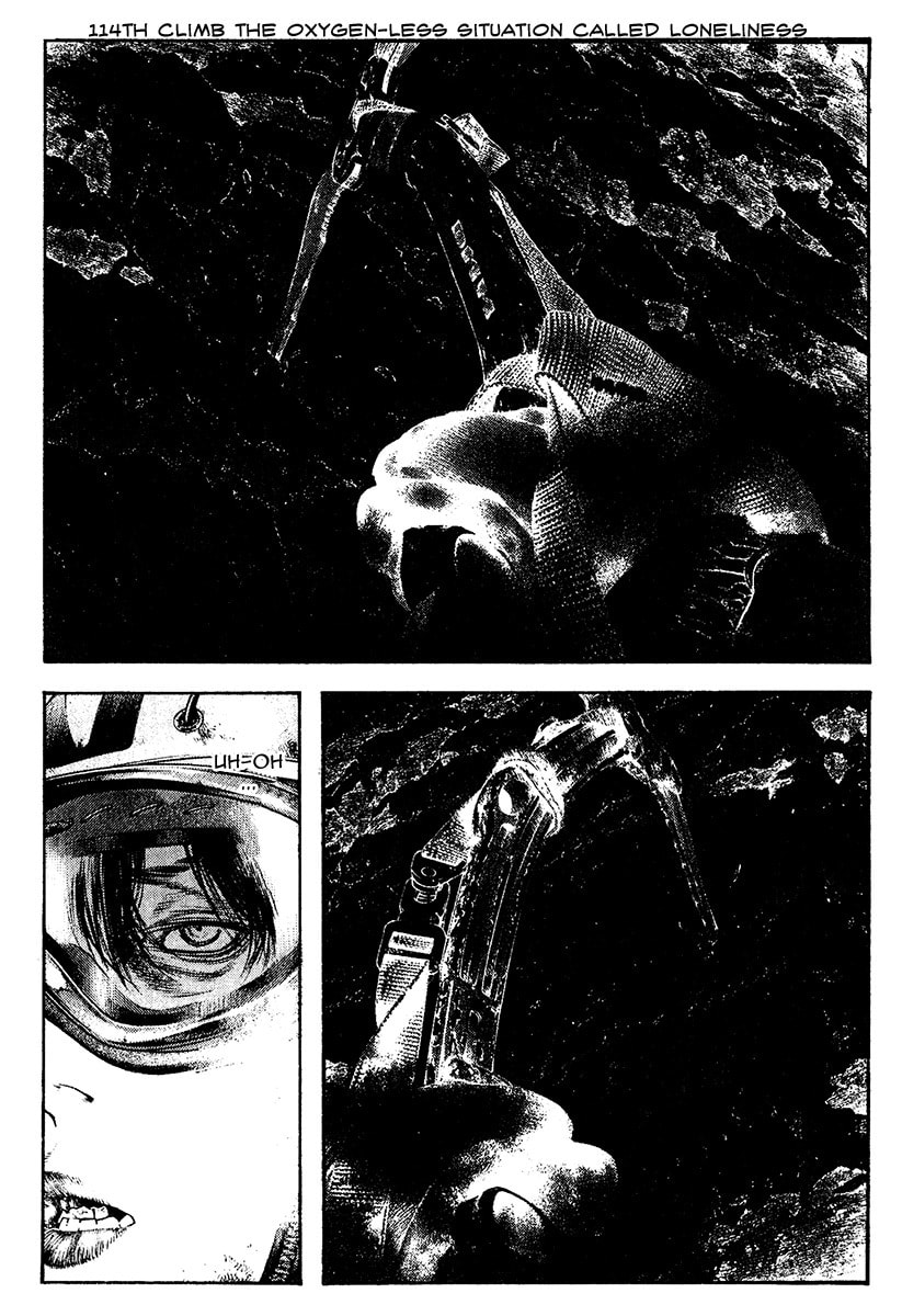 The Climber (Kokou no Hito) Manga Chapter 114 page 1 - The Oxygen-less Situation Called Loneliness scene