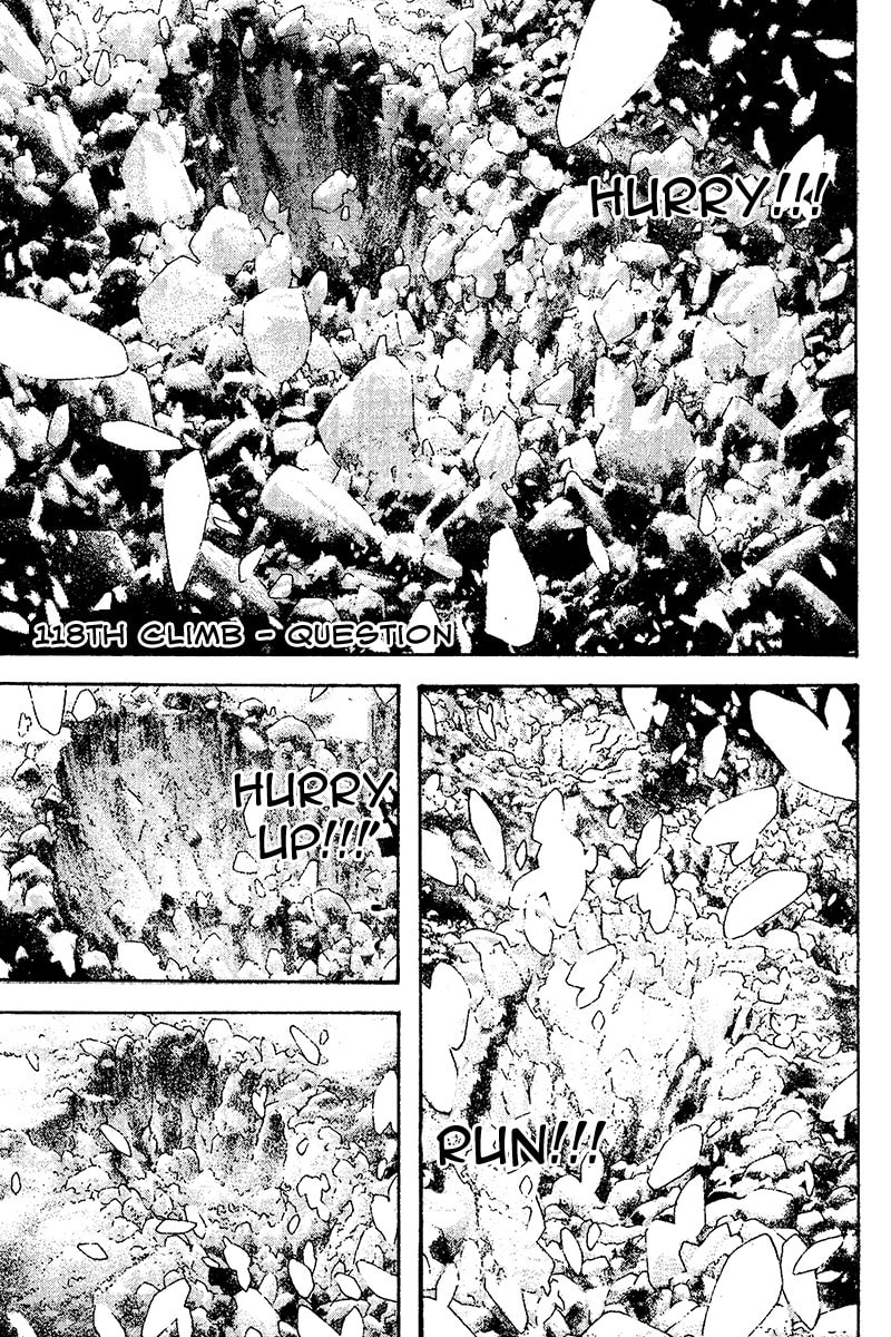 The Climber (Kokou no Hito) Manga Chapter 118 page 1 - Question scene