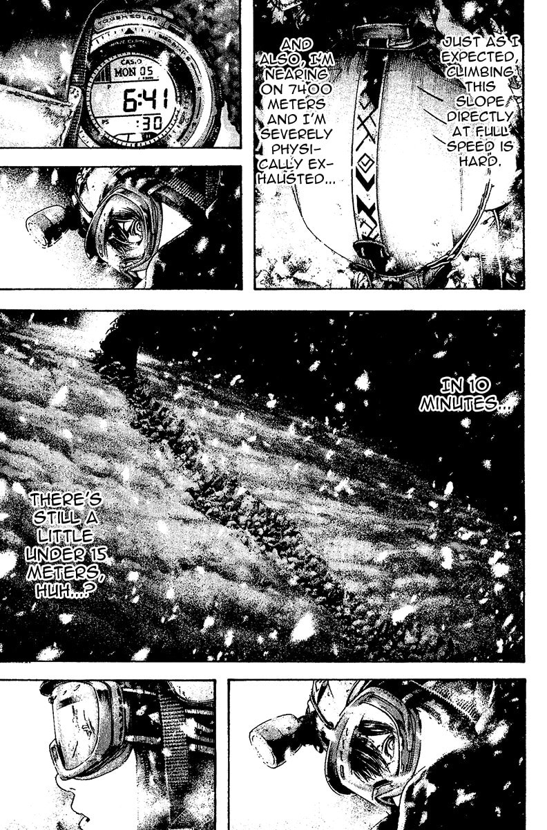 The Climber (Kokou no Hito) Manga Chapter 118 page 4 - Question scene