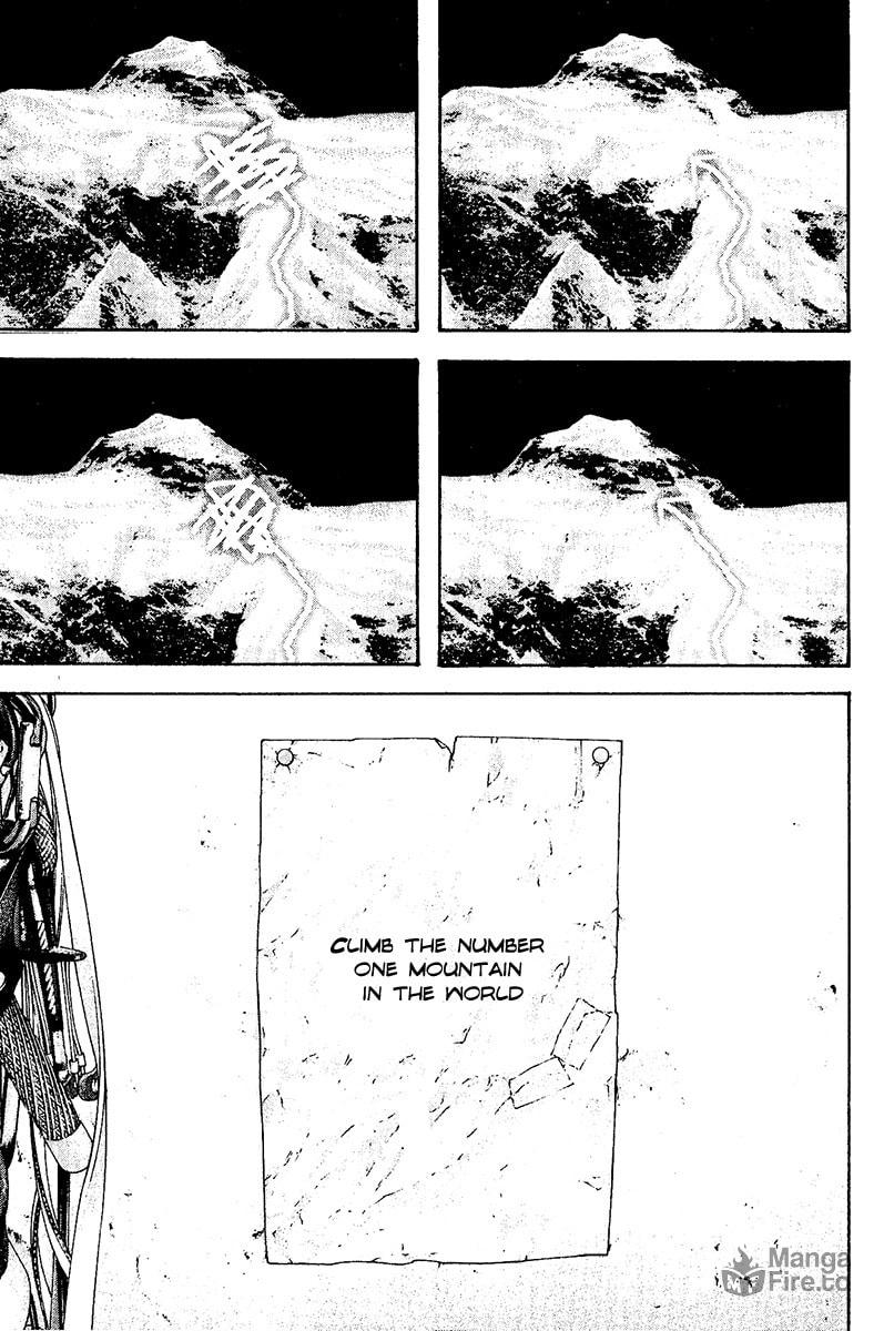 The Climber (Kokou no Hito) Manga Chapter 118 page 9 - Question scene