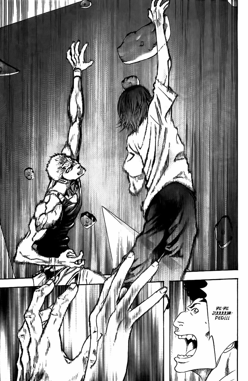 The Climber (Kokou no Hito) Manga Chapter 12 page 15 - Buntarou's Shadow scene