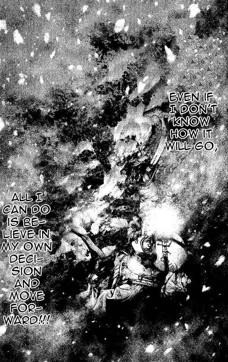 The Climber (Kokou no Hito) Manga Chapter 120 page 14 - Merkl Rinne (Stone Wall of Lamentation) scene