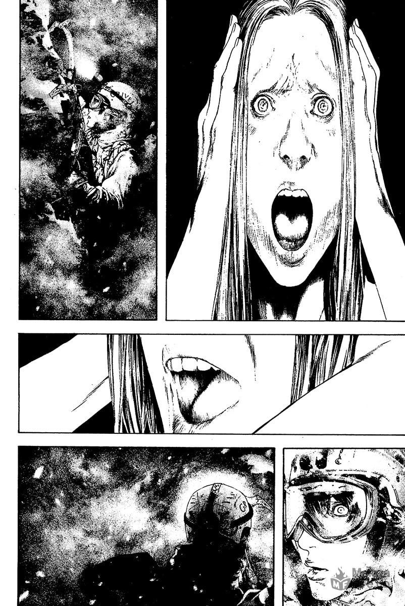 The Climber (Kokou no Hito) Manga Chapter 120 page 15 - Merkl Rinne (Stone Wall of Lamentation) scene