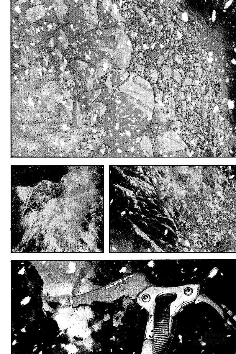 The Climber (Kokou no Hito) Manga Chapter 120 page 3 - Merkl Rinne (Stone Wall of Lamentation) scene