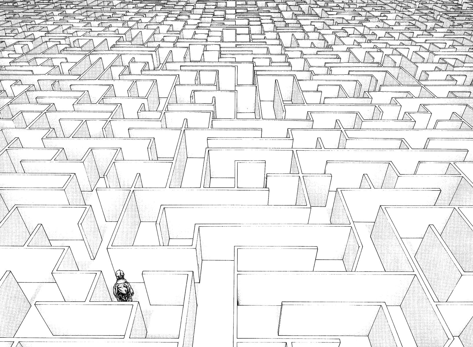 The Climber (Kokou no Hito) Manga Chapter 120 page 5 - Merkl Rinne (Stone Wall of Lamentation) scene