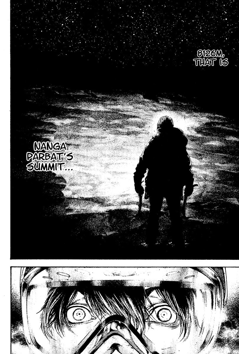 The Climber (Kokou no Hito) Manga Chapter 121 page 7 - Utmost Summit scene