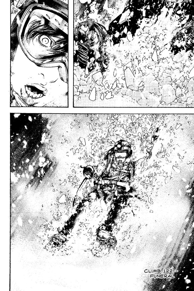 The Climber (Kokou no Hito) Manga Chapter 122 page 2 - Funeral scene