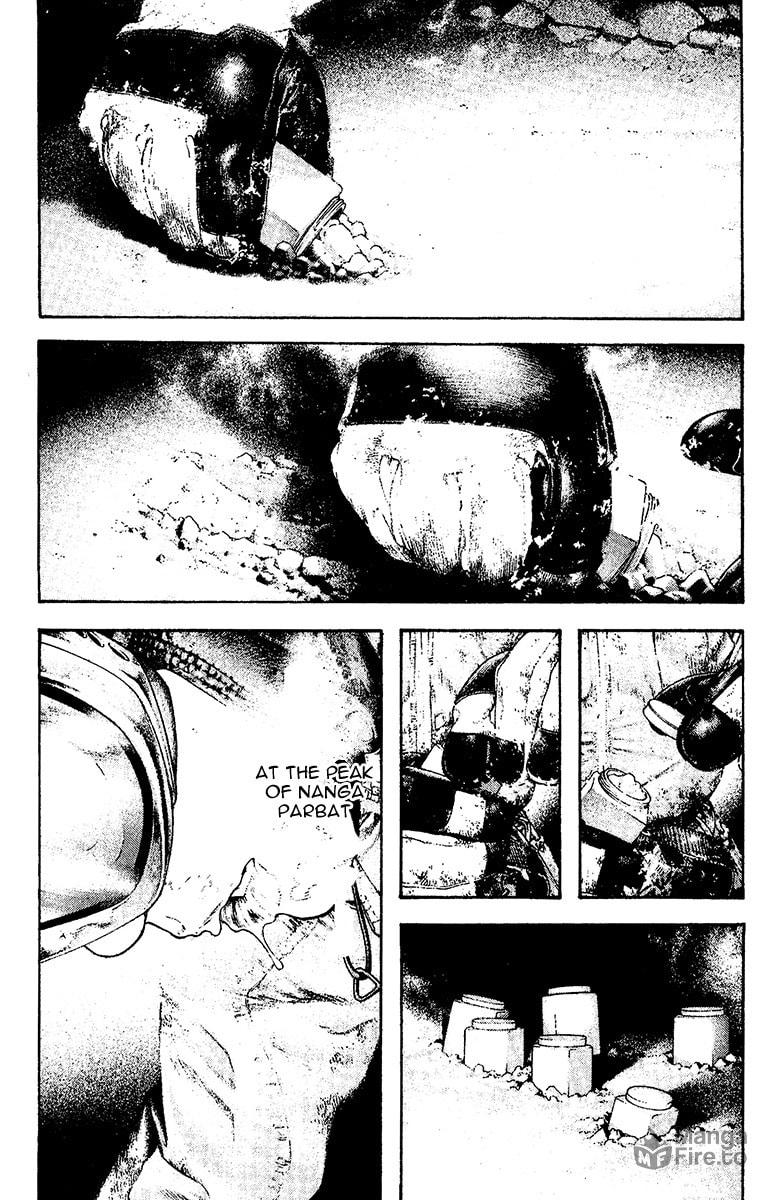 The Climber (Kokou no Hito) Manga Chapter 125 page 10 - Impulse that Cannot Be Wiped Away scene