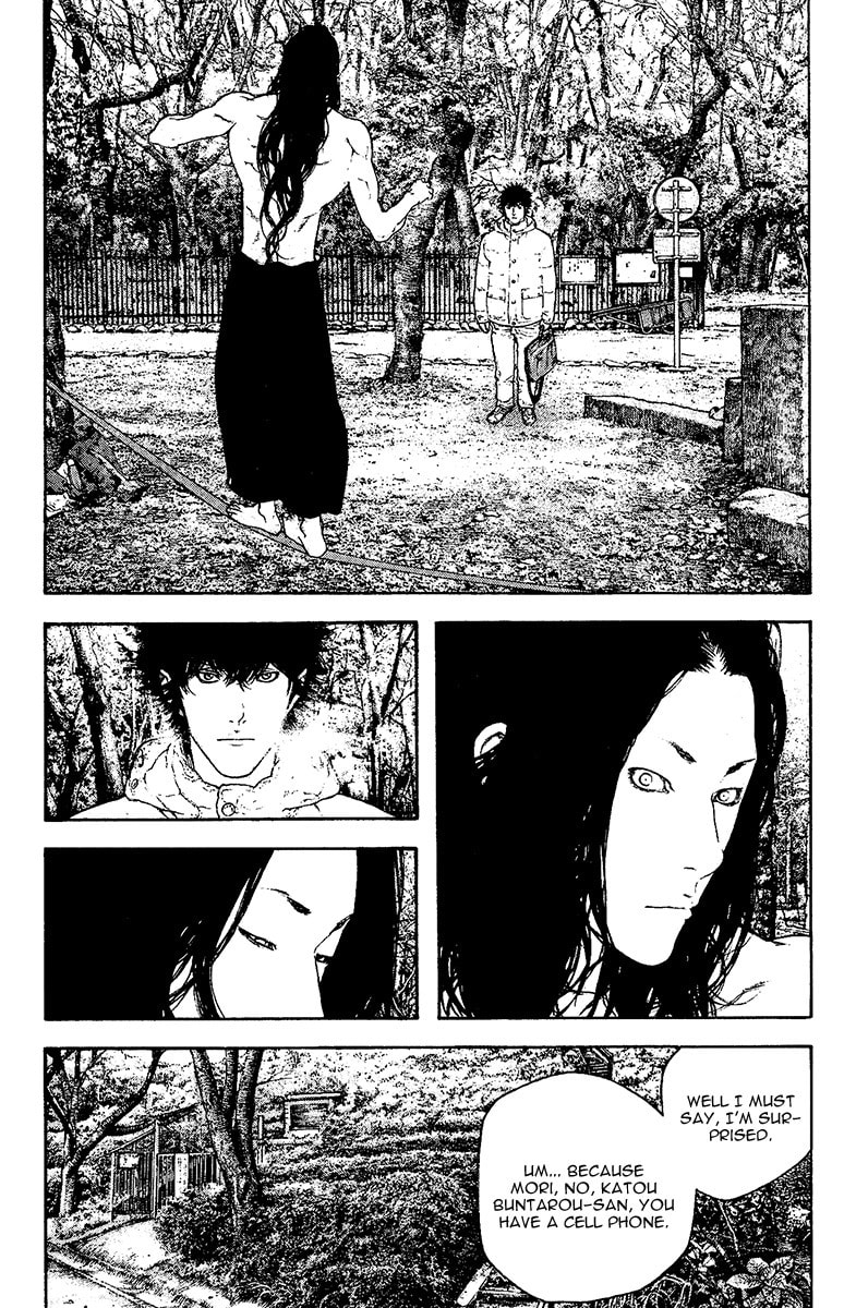 The Climber (Kokou no Hito) Manga Chapter 128 page 4 - Provocation scene