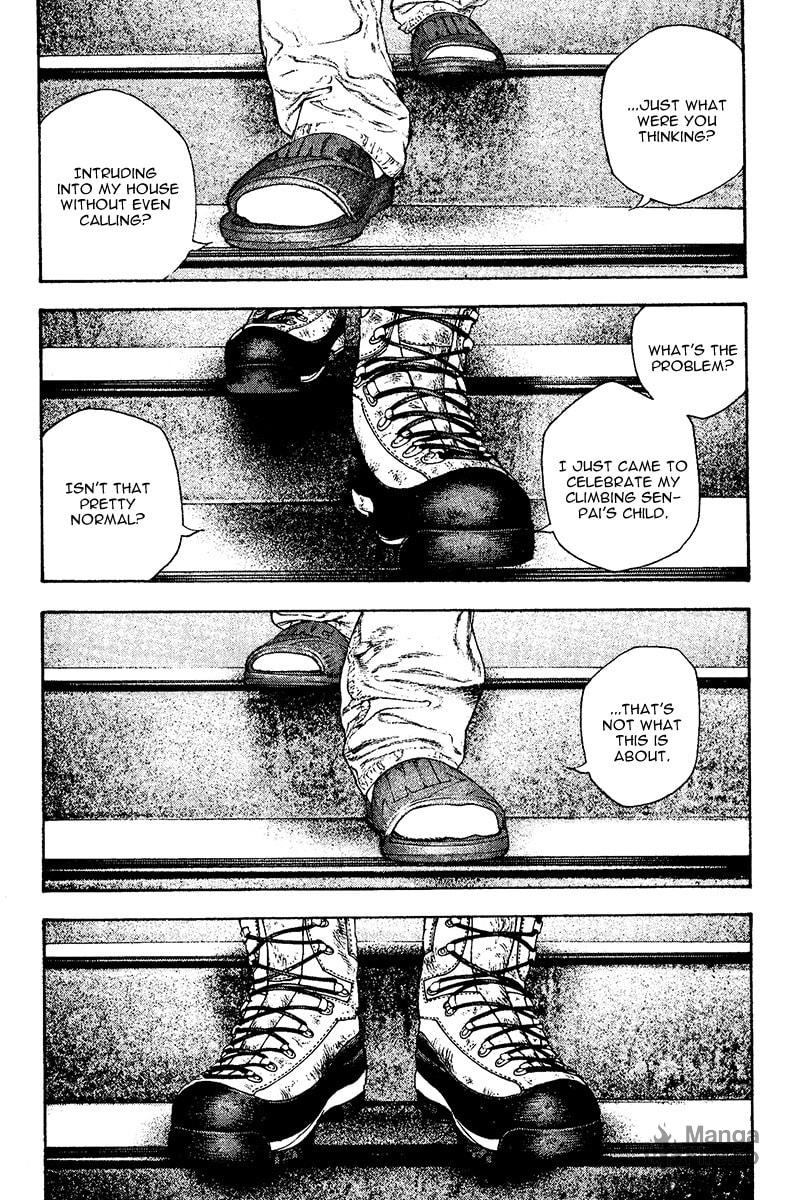 The Climber (Kokou no Hito) Manga Chapter 129 page 9 - Mountains or Family scene