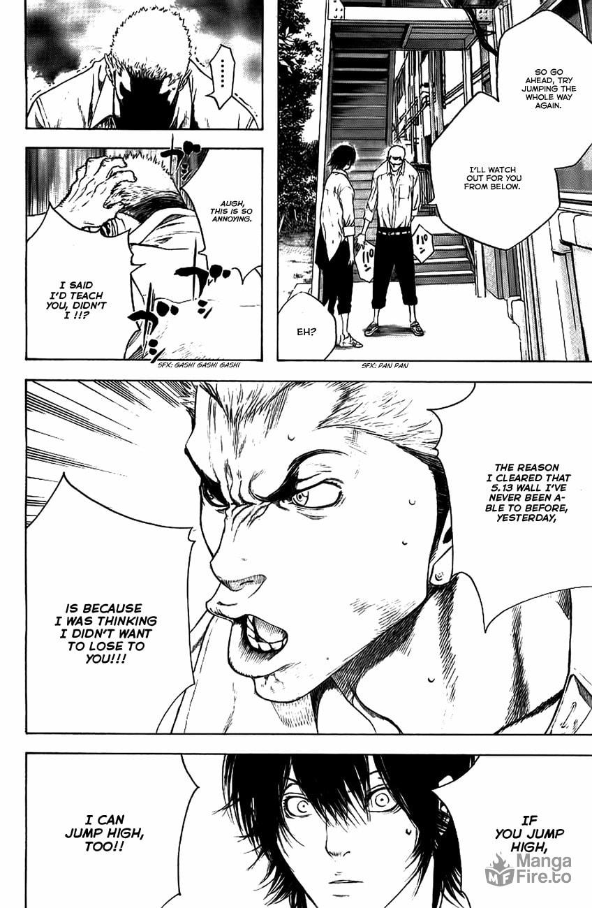 The Climber (Kokou no Hito) Manga Chapter 13 page 14 - Emergency Stairs scene