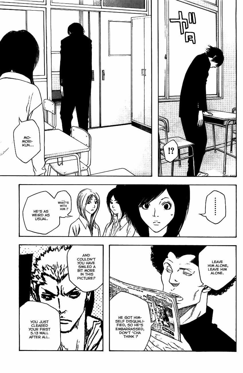 The Climber (Kokou no Hito) Manga Chapter 13 page 3 - Emergency Stairs scene