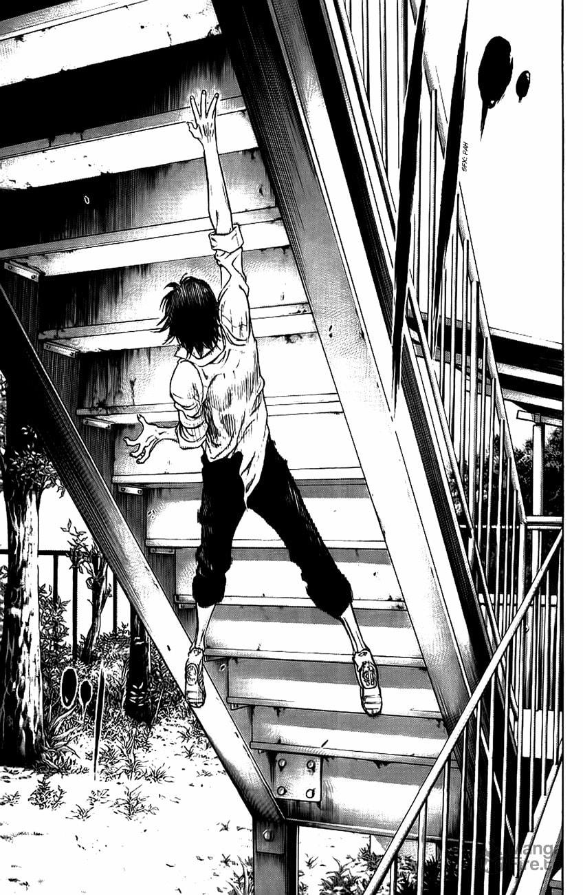 The Climber (Kokou no Hito) Manga Chapter 13 page 9 - Emergency Stairs scene