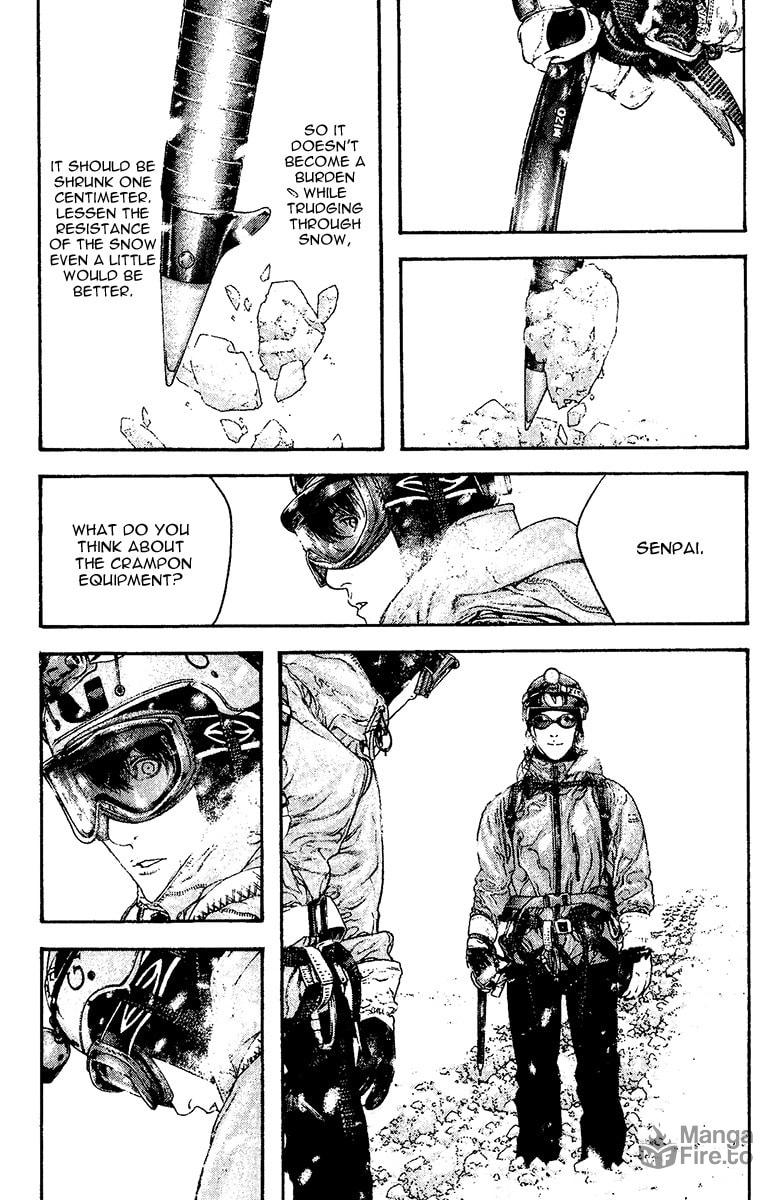 The Climber (Kokou no Hito) Manga Chapter 130 page 9 - Impulse that can be Silent scene