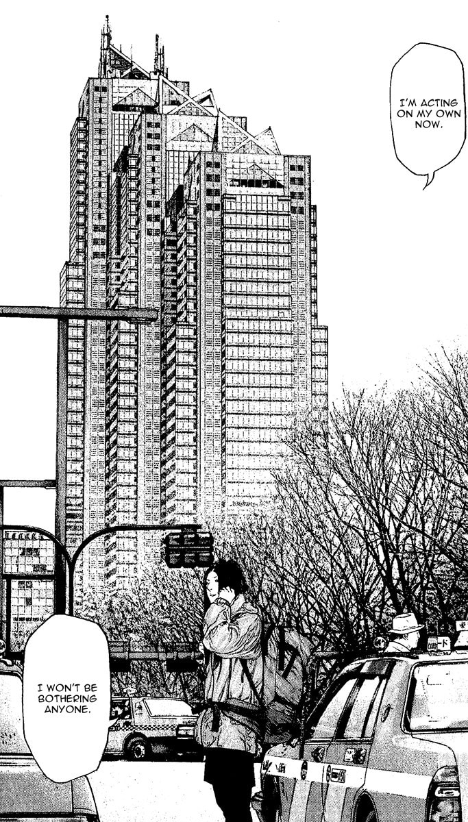 The Climber (Kokou no Hito) Manga Chapter 131 page 4 - Buntarou's Choice scene