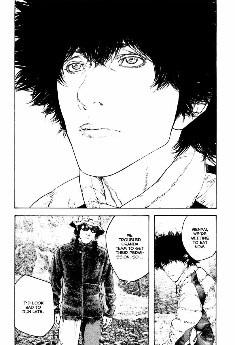 The Climber (Kokou no Hito) Manga Chapter 133 page 10 - Attack scene