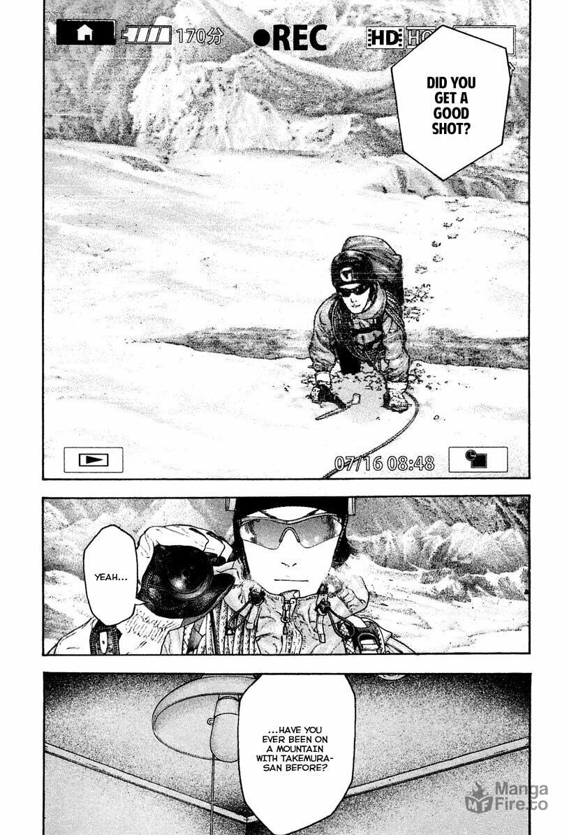 The Climber (Kokou no Hito) Manga Chapter 134 page 11 - Antithesis scene