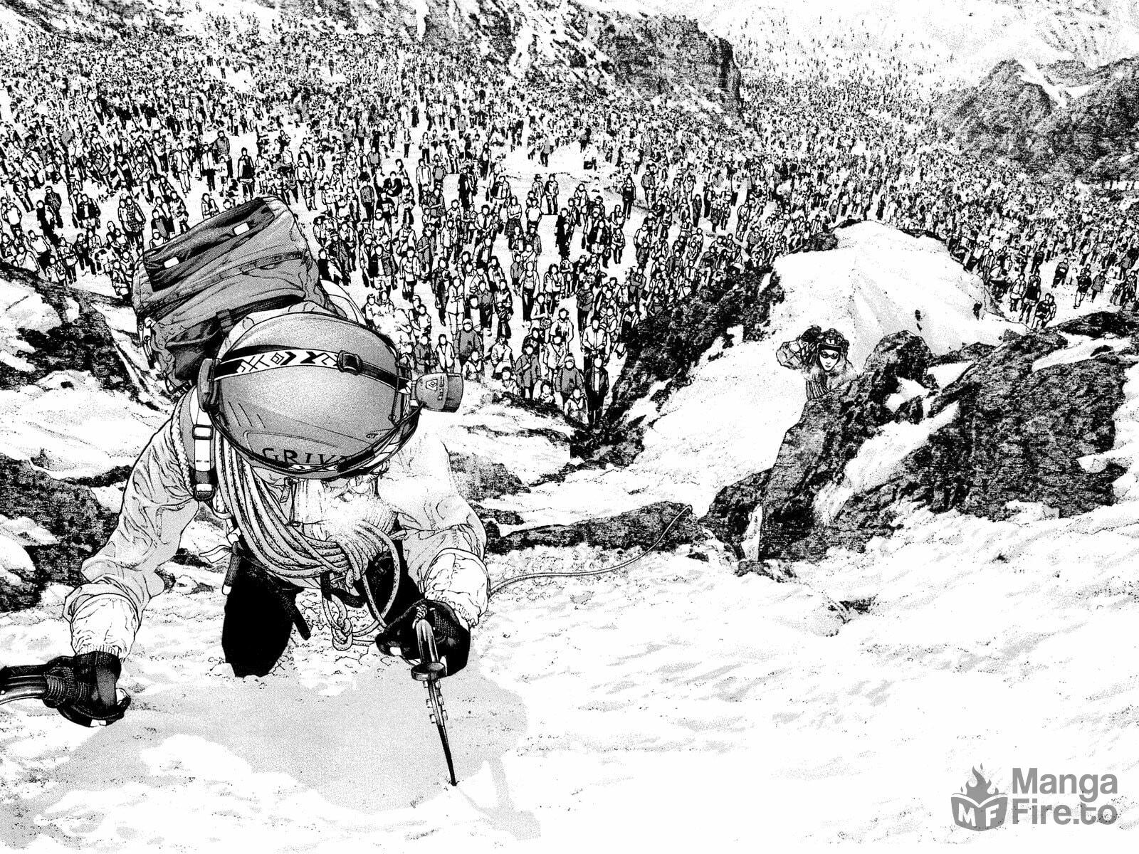 The Climber (Kokou no Hito) Manga Chapter 135 page 17 - Pure Sport Aspiration scene