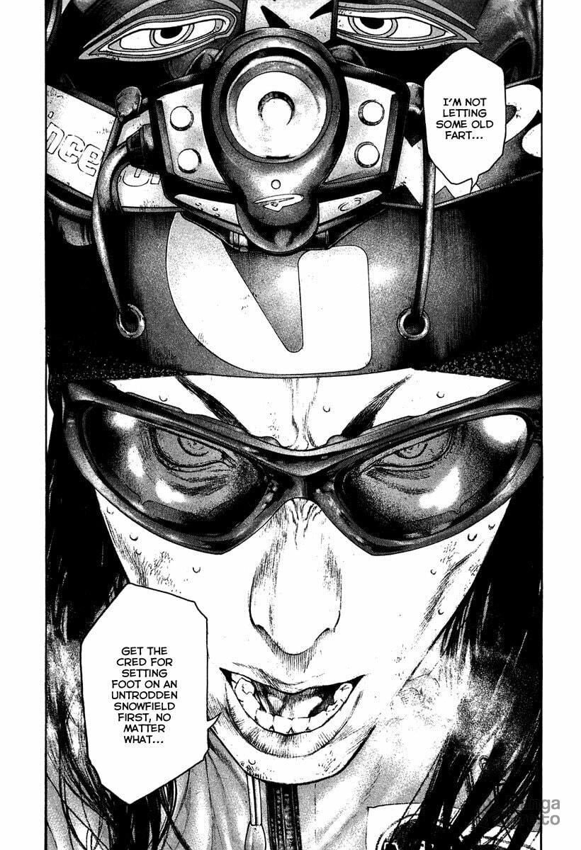 The Climber (Kokou no Hito) Manga Chapter 138 page 11 - Freezing Temple scene