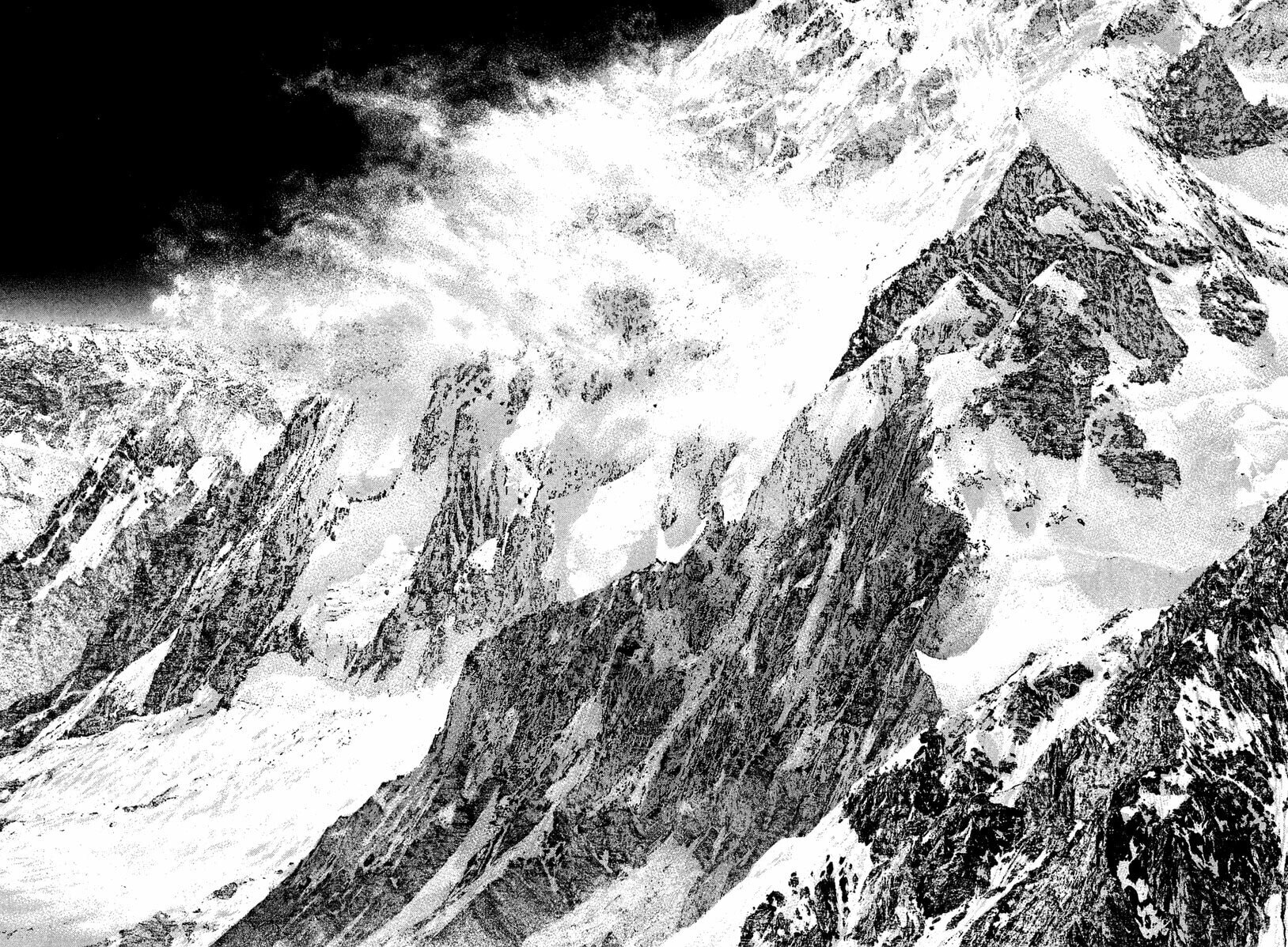 The Climber (Kokou no Hito) Manga Chapter 138 page 14 - Freezing Temple scene