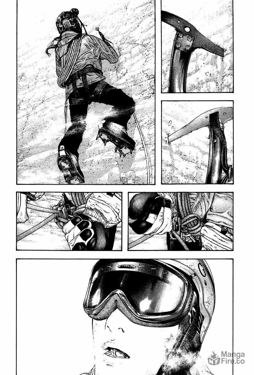 The Climber (Kokou no Hito) Manga Chapter 138 page 2 - Freezing Temple scene