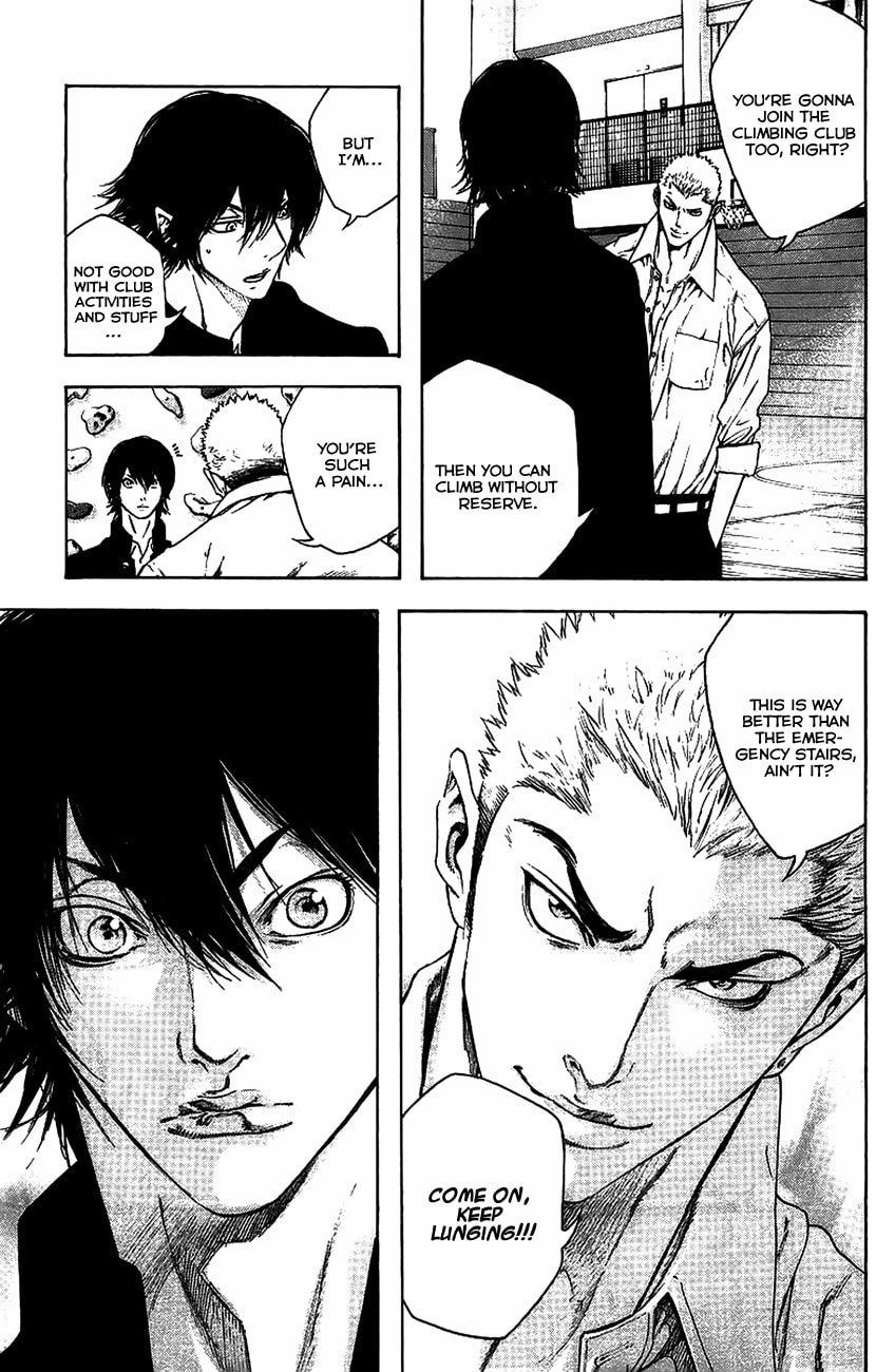 The Climber (Kokou no Hito) Manga Chapter 14 page 3 - Personal Limitations scene