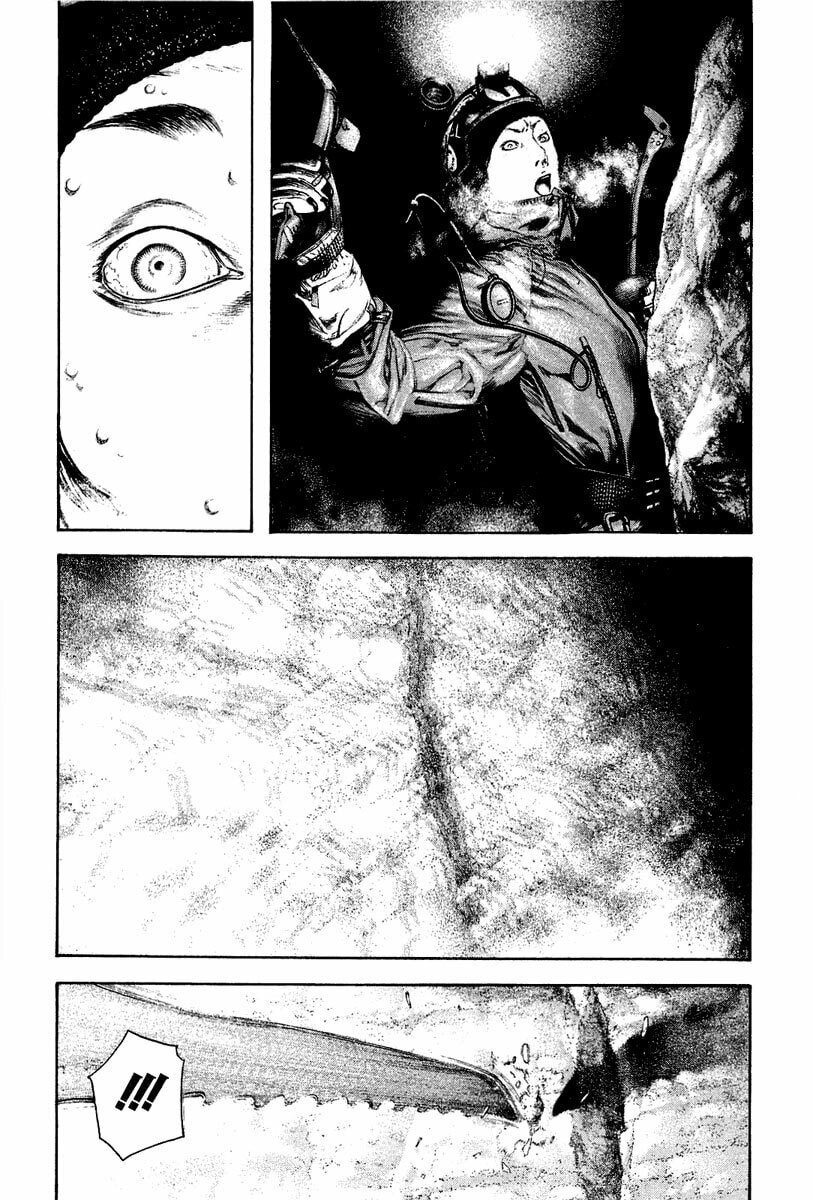 The Climber (Kokou no Hito) Manga Chapter 140 page 3 - Gravity's Aggression scene