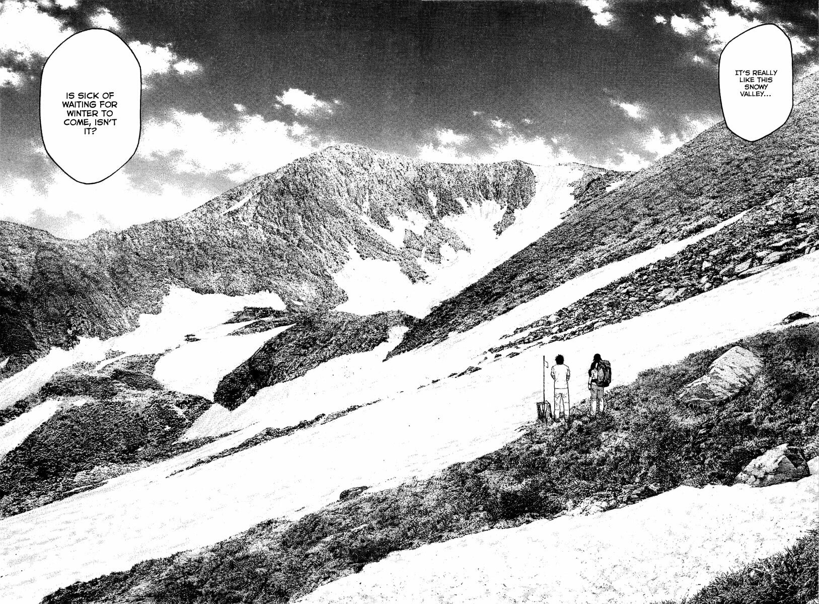 The Climber (Kokou no Hito) Manga Chapter 142 page 8 - Volunteer scene