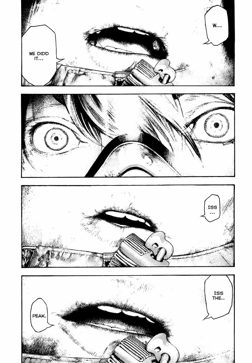 The Climber (Kokou no Hito) Manga Chapter 143 page 10 - Despair and Secret scene