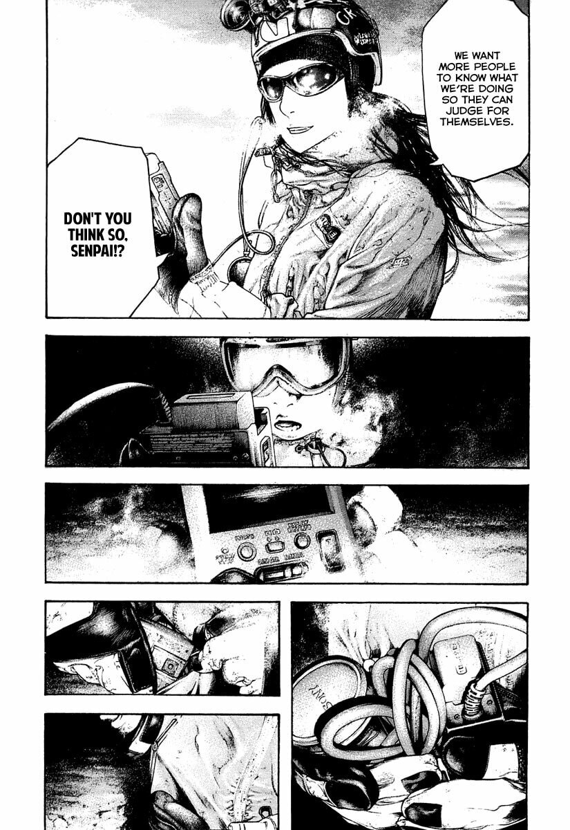 The Climber (Kokou no Hito) Manga Chapter 143 page 15 - Despair and Secret scene