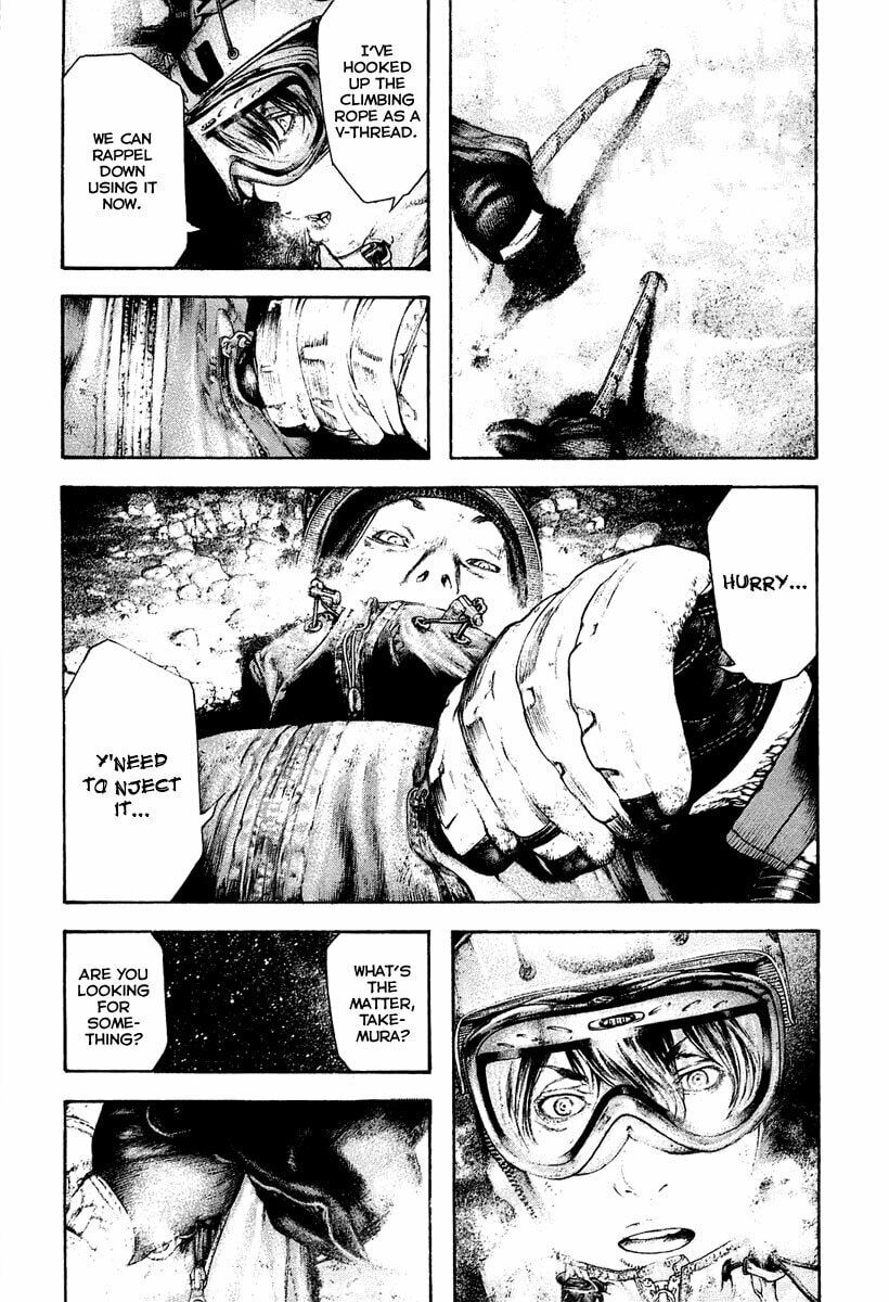 The Climber (Kokou no Hito) Manga Chapter 143 page 18 - Despair and Secret scene