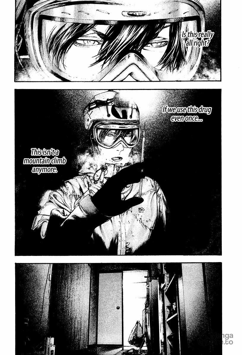 The Climber (Kokou no Hito) Manga Chapter 144 page 6 - Regretful Decision scene