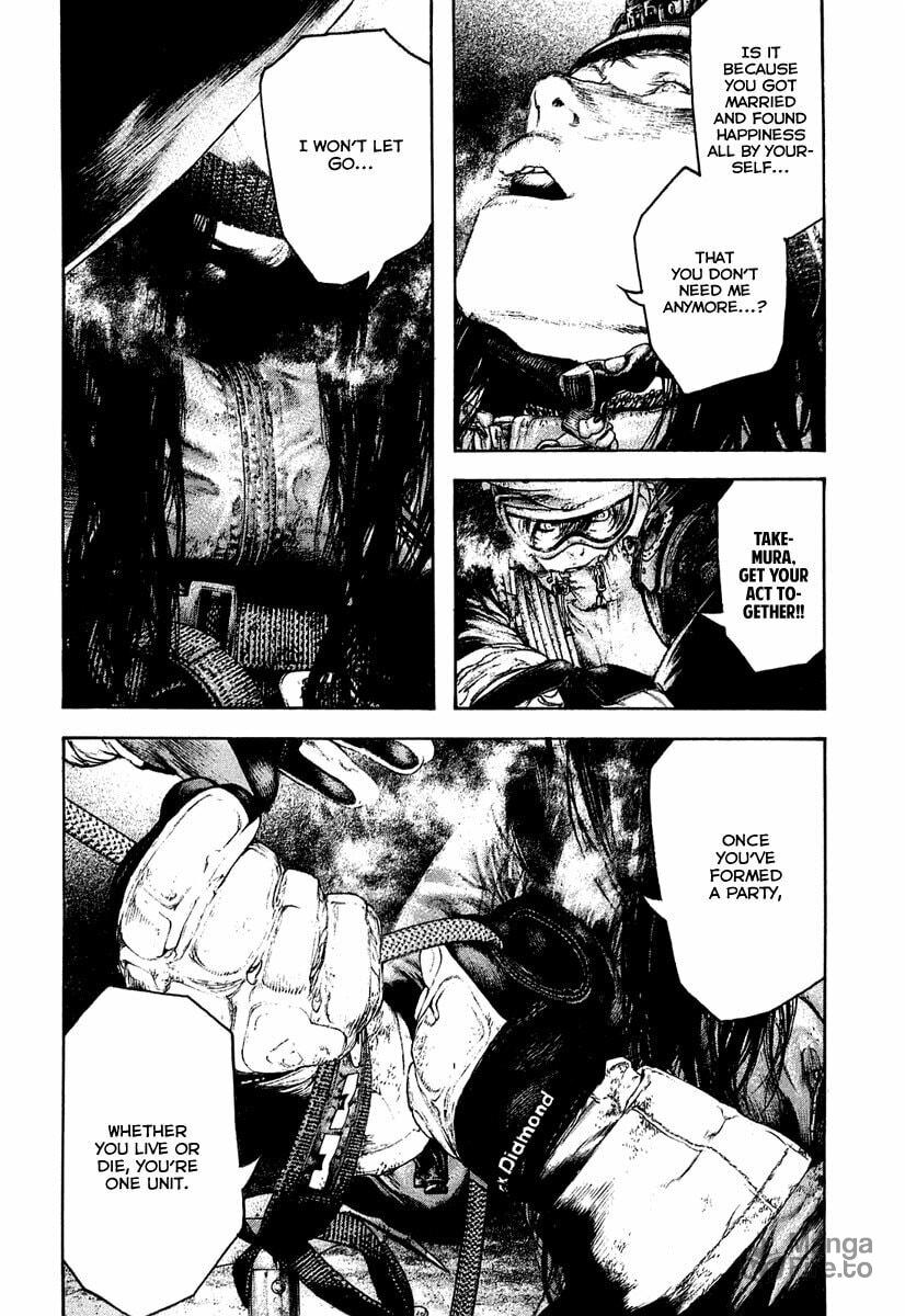 The Climber (Kokou no Hito) Manga Chapter 145 page 15 - The Elevation Sickness Called Love and Hate scene