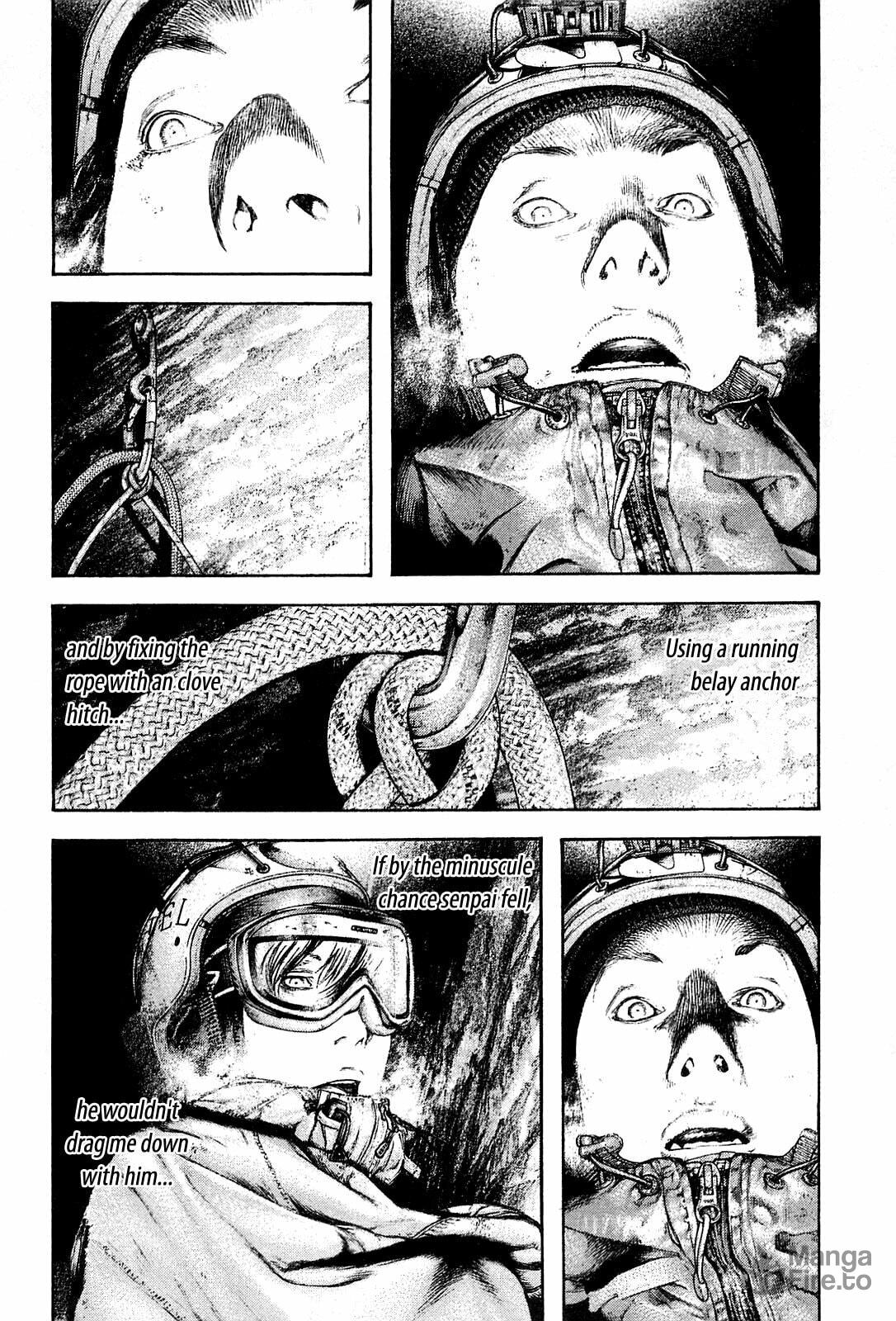 The Climber (Kokou no Hito) Manga Chapter 145 page 3 - The Elevation Sickness Called Love and Hate scene