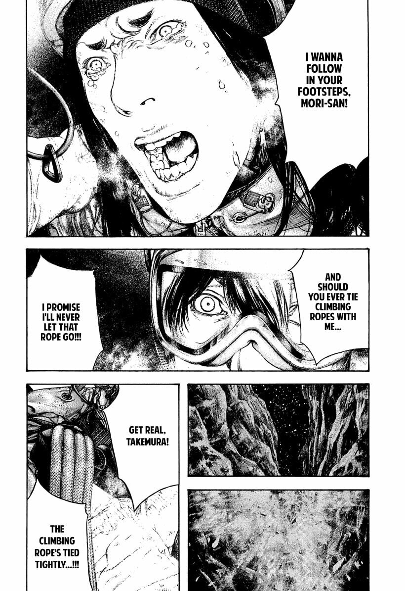 The Climber (Kokou no Hito) Manga Chapter 146 page 14 - Hero scene