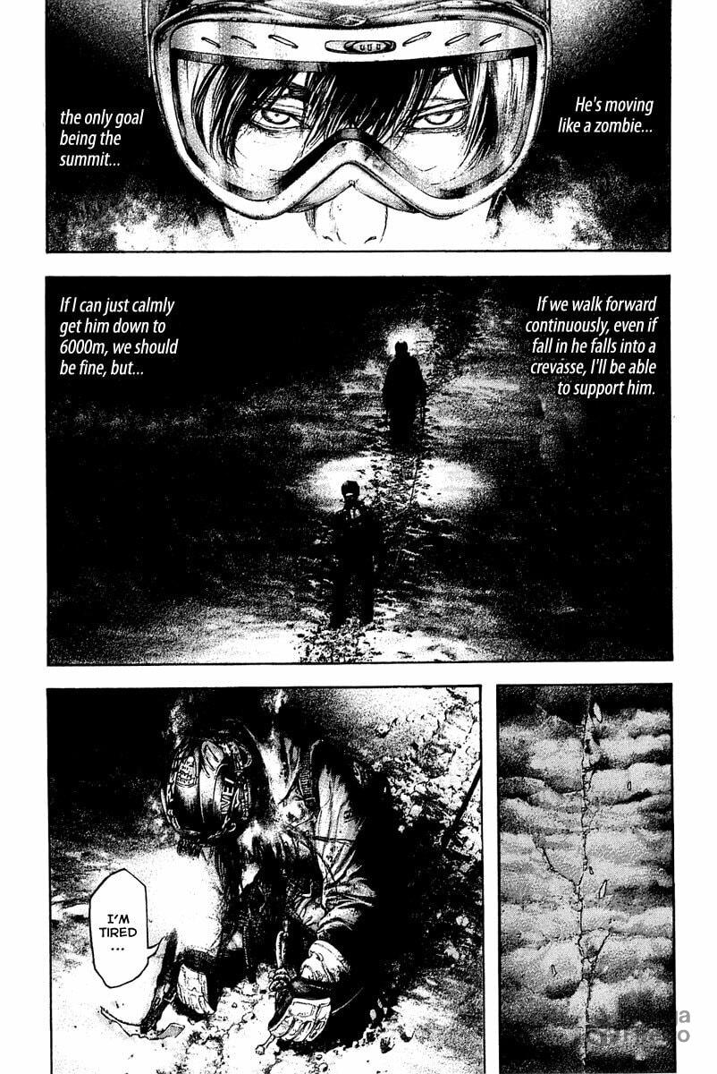 The Climber (Kokou no Hito) Manga Chapter 146 page 6 - Hero scene