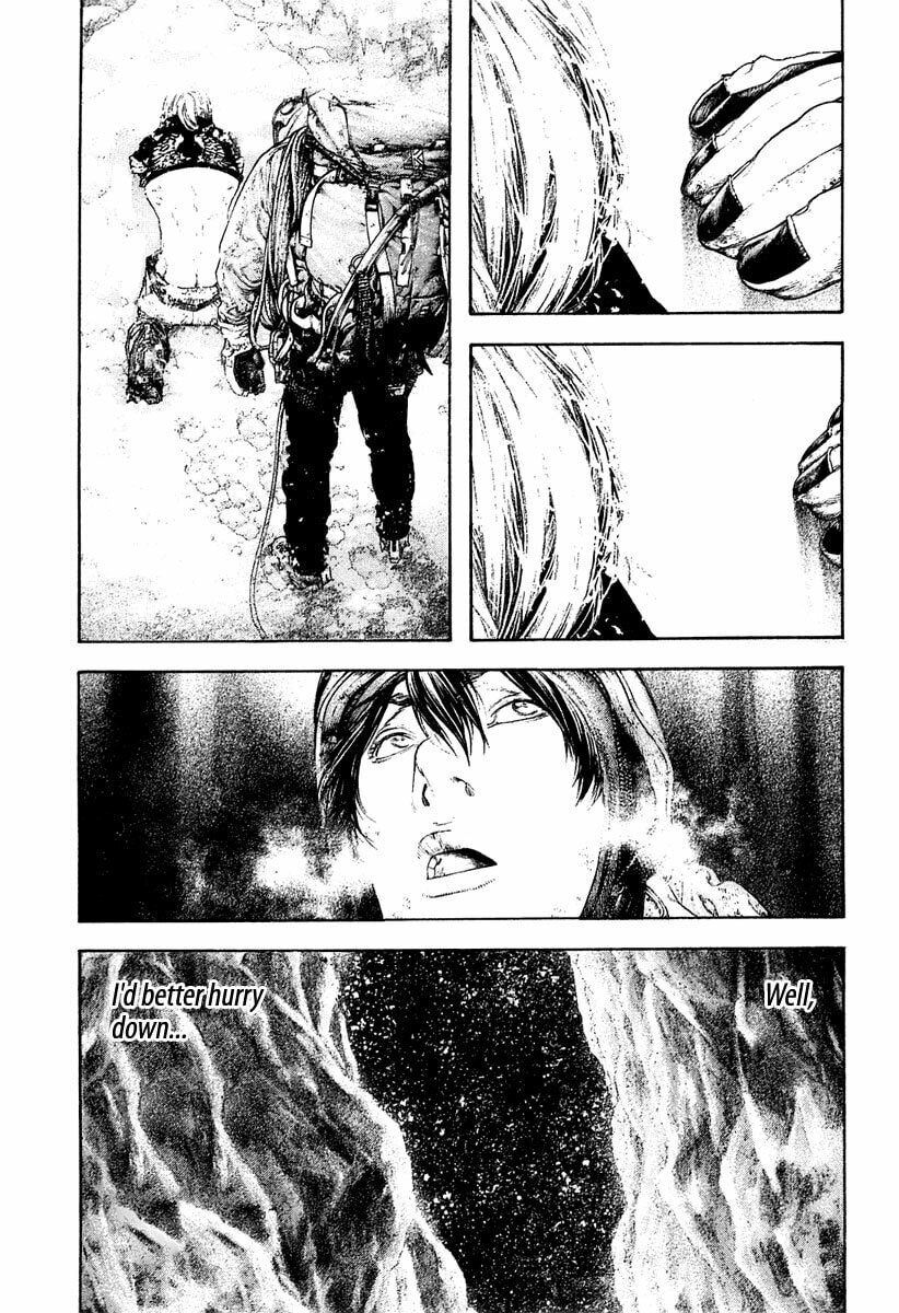 The Climber (Kokou no Hito) Manga Chapter 150 page 17 - Angel scene
