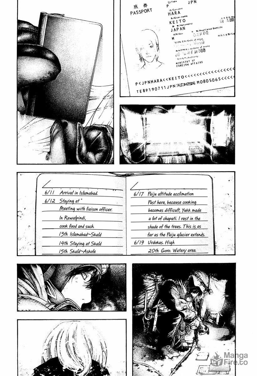 The Climber (Kokou no Hito) Manga Chapter 150 page 9 - Angel scene