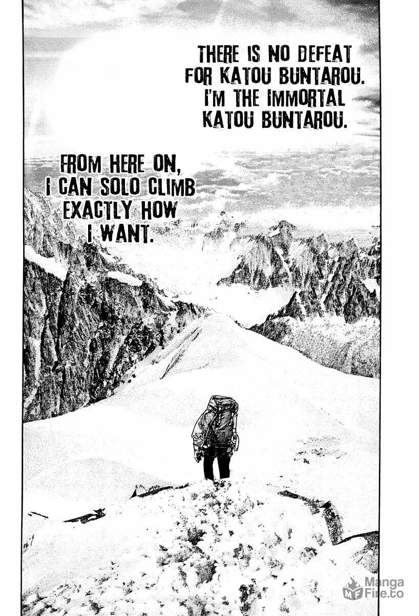 The Climber (Kokou no Hito) Manga Chapter 151 page 10 - Parting Regrets scene
