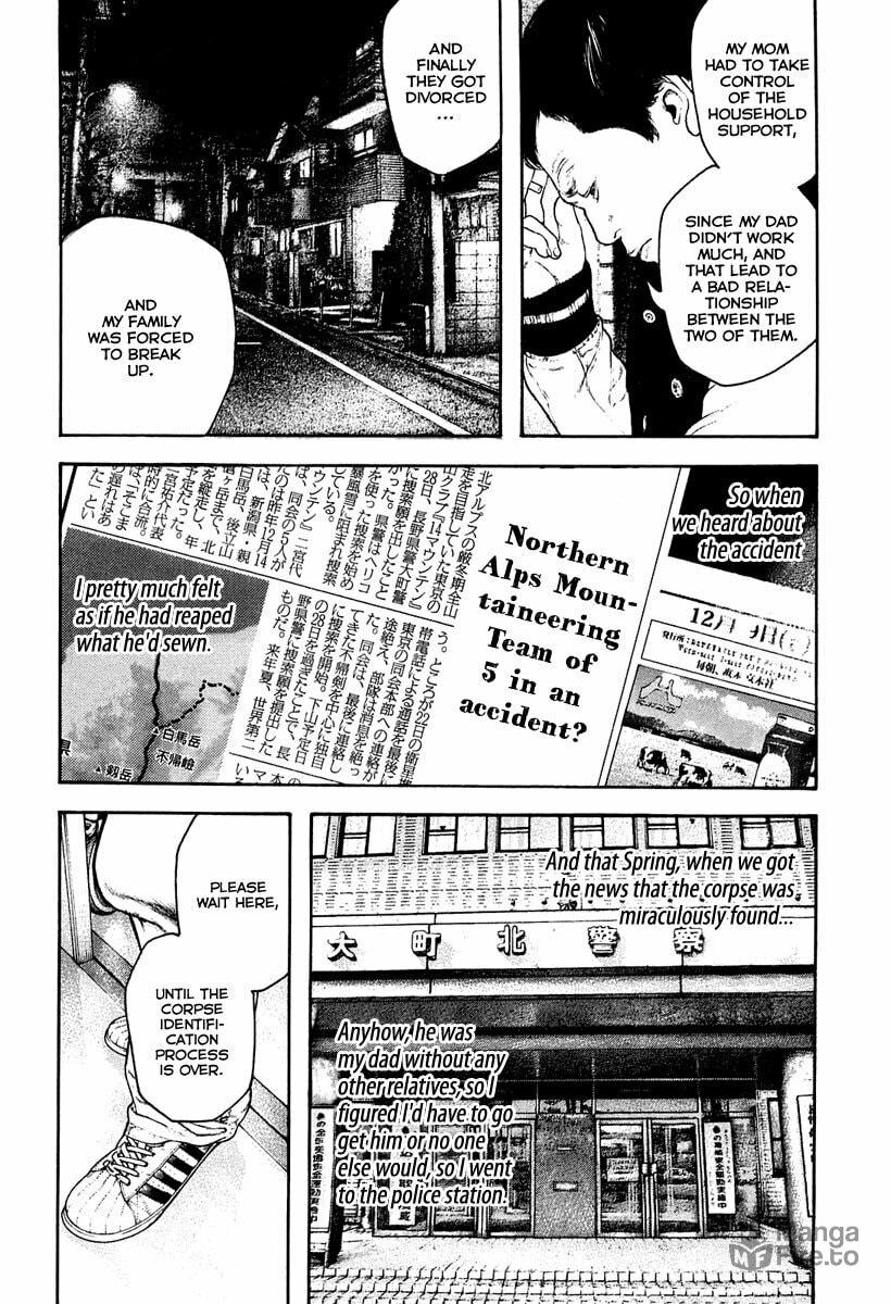 The Climber (Kokou no Hito) Manga Chapter 152 page 10 - Prayer scene