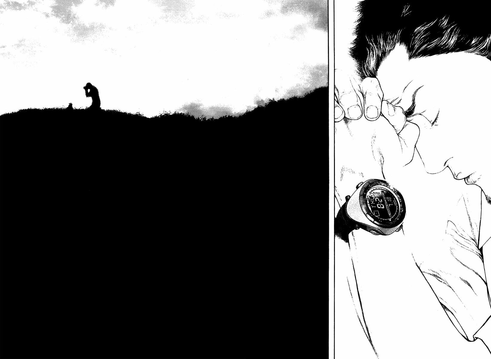The Climber (Kokou no Hito) Manga Chapter 152 page 17 - Prayer scene