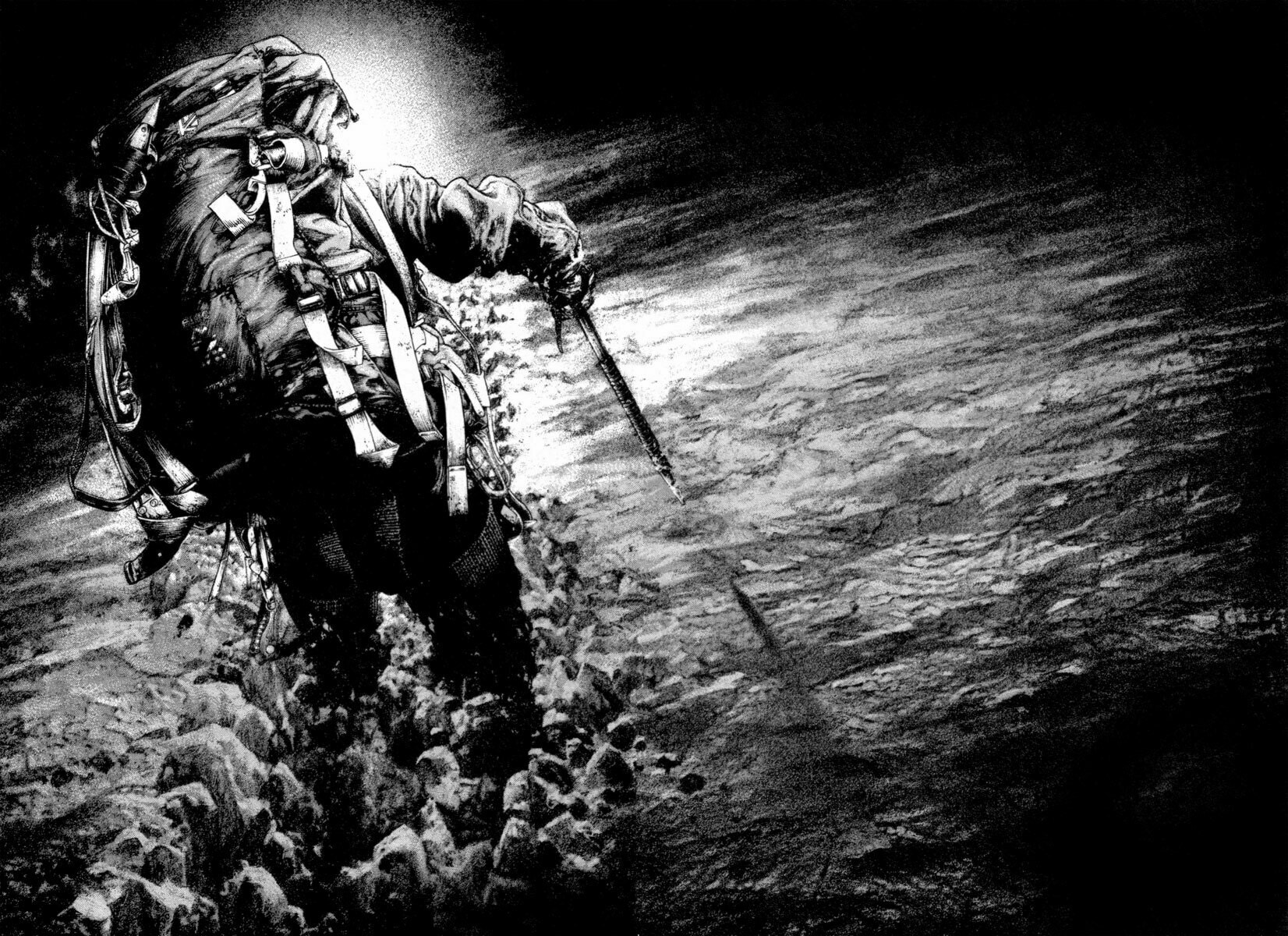 The Climber (Kokou no Hito) Manga Chapter 155 page 6 - Ecstasy scene