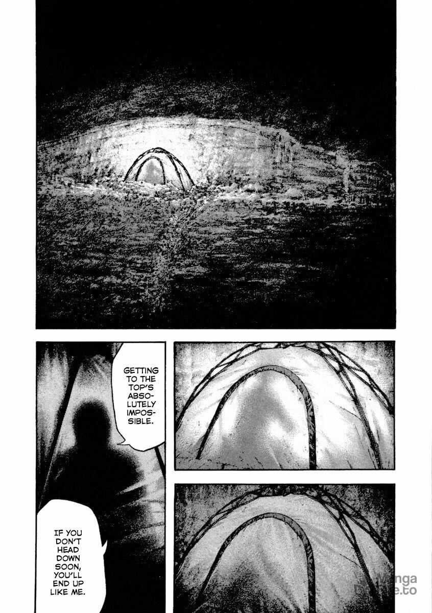 The Climber (Kokou no Hito) Manga Chapter 158 page 12 - Inhuman scene